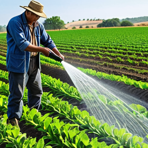 Home 11 **Agricultural Engineer Designing a Smart Irrigation