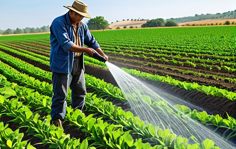 **Agricultural Engineer Designing a Smart Irrigation