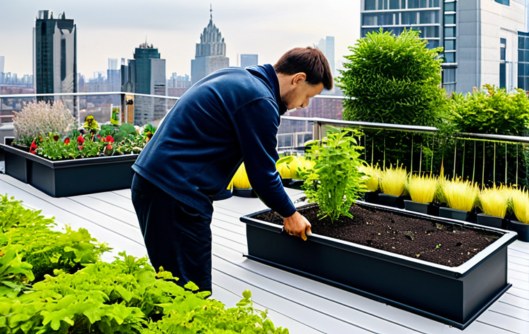 원예 자격증 필기와 실기 동시 합격 후기 - "A passionate and knowledgeable horticulturist, fully clothed in professional attire, examining a pl...